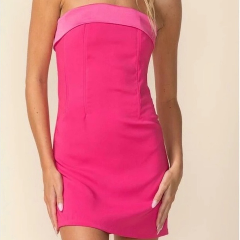Sky to Moon Pink Formal Dress
